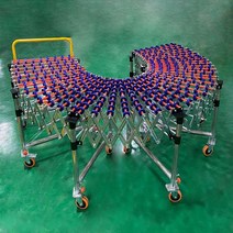컨베어 벨트 택배 운반기 물류레일 콘베어벨트 하역 롤러 회전 슬라이드, 800mm