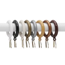 15mm 25mm 35mm 커튼링 커튼끈걸이 브라켓 커튼부자재, 02. 25mm전용일반링, 25mm아이보리링 1개+핀1개