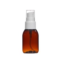 에센스용기 10ml 15ml 20ml 30ml 40ml 펌핑용기, 1개, 30ml(F) 갈색용기 흰색캡