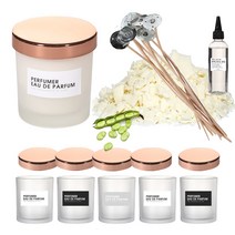 소이 캔들 만들기 3온스 불투명로즈골드 5개 세트 DIY 키트, B044 리멍시떼