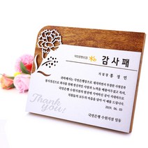 아이상패 원목상패 감사패 공로패 졸업패 부모님 감사패 상패 학위패 재직기념패, SWP-03-13(카네이션 은펄판:가로)