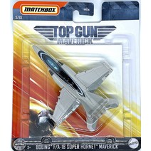 Hot Wheels 매치박스 2022 - 스카이 버스터 보잉 F A-18 슈퍼 호넷 매버릭 탑 건 3 33, 한개옵션0