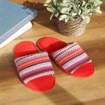 집에서신는슬리퍼 거실 실내화 니트 슬리퍼 패브릭