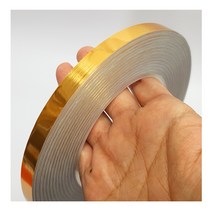 골드 메탈릭 틈새 씰링 테이프 10mm 50M 금색띠 리폼 타일 인테리어 줄눈