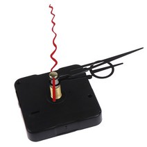 블랙 쿼츠 시계 벽 무브먼트 DIY 메커니즘 부품 클래식 기계식 바늘 골동품 스타일 스퀘어 매다는