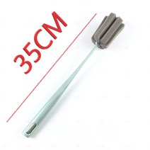 고탄성 35cm롱 텀블러 청소솔 긴병 청소브러쉬 연블루 보온병 세척 설거지 브러시