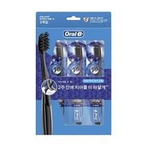 YGD337110오랄비 차콜 칫솔 3p(1팩), 1, 본상품선택