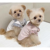 ZOOBICO 쥬비코 강아지옷 클리오 티셔츠, 베이지