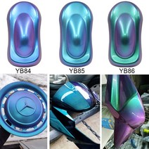 아크릴 물감 안료 파우더 코팅 염료 10g 공예 자동차 자동차 그림 장식 예술, 10g yb85