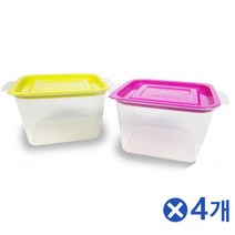 FIP738908전자레인지 밀페용기 2Px4개 간단요리 전자렌지용찜기