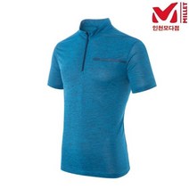 밀레 밀레 남성 / MIQUT412 COOL 집업 티셔츠 I