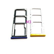 샤오미 Poco M3 SIM 카드 트레이 슬롯 홀더 어댑터 소켓 용 10PCS, [01] blue