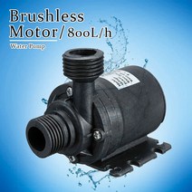 800L/H 5m DC 12V 24V 태양 브러시리스 모터 물 순환 워터 펌프 잠수정, 02 24V