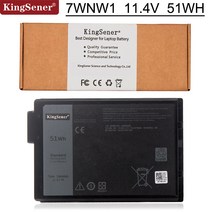 Kingsener 7WNW1 Dell Latitude 7424 Rugged Extreme 시리즈 노트북 P85G DMF8C 11.4V 51Wh, 한개옵션0