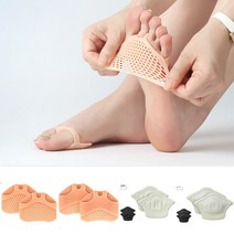 실리콘 앞 뒤 꿈치 보호 물집방지 발바닥 발가락 지간신경종 통증 발 쿠션 밴드 깔창 패드