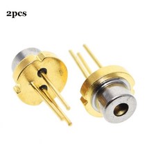 1/2/5/10pcs 5mw 650nm 2.2V 5MW DIY 실험실 다이오드 모듈 레코딩 적외선 TO-18 레이저 레드 헤드, [03] 2pcs