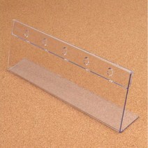 데라필 플라스틱 사무실 명패 이름표 가격표 꽂이 250X80MM 플라스틱이름표