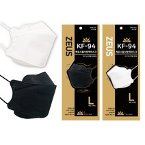 제우스 KF-94 3D 입체형 대형 황사 방역 마스크, KF-94 3D 대형 핑크 50매 (5매입), 5개