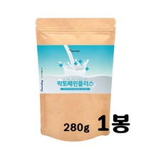 프랑스산 초유단백질 락토페린 유청단백질 류신 뼈엔 mbp가루 엠비피 분리유청 우유단백질 미셀라카제인 밀크칼슘 유단백추출물 쉐이크 파우더, 1봉지, 280g