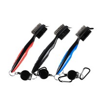 골프채세척 클리너 3in1 골프채 손질 브러쉬, 2개