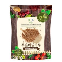 푸른들판 국내산 볶은 메밀 가루 분말 100%, 1개, 500g, -