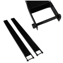 굴삭기 지게발 1set 연장 커버 슬리브 리프트 확장6mm, 6mm2/2.5톤130mmx50mm 1.5미터
