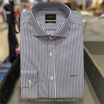 예작 SH04 네이비 런던 스트라이프 와이드카라 YJ9FBS115NY