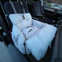 JACKO & CO Premium Dog Car Seat & Booster Seat for Small & Medium Pets Under 35lbs Puppies Cats/Tr