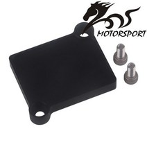 자동차 스로틀 바디 흡기 엔진 Honda rsx ep3 k20 용 유휴 공기 제어 밸브 블록 오프 플레이트, 검은색, Black