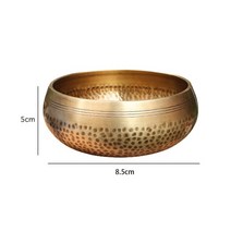 불교 용품 명상 도구 싱잉 볼 벨 세트 스틱 굿즈 무속 스트레스 완화 metal bells 청동 지우기 buddha sound Bowl nepal tibet chanting 홈, 씨엔, 스타일 b