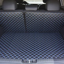 주식회사 아이빌 기아 니로 신형퀼팅 4D 자동차 트렁크매트 + 2열등받이 풀세트, EV노블레스, 웜그레이