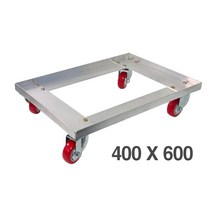 알루미늄 달리 400x600mm 운반카 업소용 이동 밀차