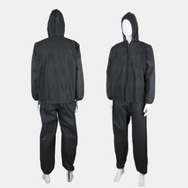 가드맨 PP 방진복 일회용 작업복 원피스 투피스 회색, PP원피스(XL), 1개