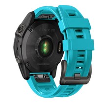 때문에 Garmin Descent G1 Mk1 Mk2 Mk2i 스트랩 Quick Fit 26mm 22mm 방수 실리콘 손목대 가민 시계대, #8, Quick Fit 22mm