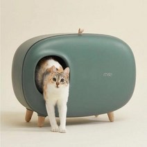 야옹이 깔끔지붕화장실 치즈태비 오줌화장실 뱅갈 스핑크스고양이 딥그린, 상세페이지 참조