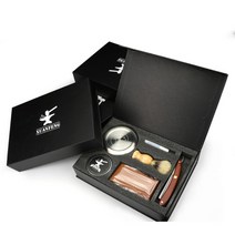 바버샵 클래식 면도기 일자 수동 일본 수입 레트로 남성 이발소 예리한 면도날 독일 탄소강, 백단 면도기 선물세트