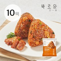 바르닭 삼각주먹밥 닭갈비, 삼각주먹밥 닭갈비 10팩