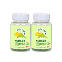 어린이 눈영양제 아이 유아 키즈 루테인 젤리 초등학생 루테인 구미 베타카로틴 뉴테인 류태인 로테인 누태인 마리골드꽃추출물 2병