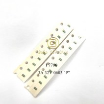 i710700 10-100 Macbook Air A1466 F7700 백라이트 퓨즈 3A 32V 0603 "P" 메인 보드, 01 100pcs