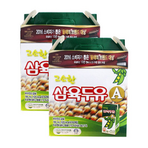 [KT알파쇼핑]삼육두유 고소한A 두유 190ml 32팩, 소/단품, 소/단품_개당 용량_상세페이지참조