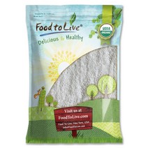 Food to Live USDA오가닉 흑 호밀 가루 3.63kg Organic Dark Rye Flour Whole Grain Non-GMO Vegan (미국배송)