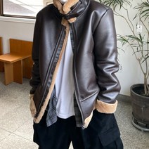 르위 / 하이넥 레더 무스탕