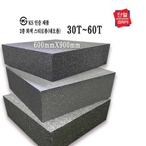 회색 스티로폼/네오폴 압축 벽 보온 단열재 베란다 창문 보온 단열재 600 x 900 (30T-60T), 네오폴 2호 60T 600x900 (1장)