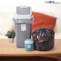 쓰레기 배접 재할용 비닐 봉투, 76호76*94 40매, 검정