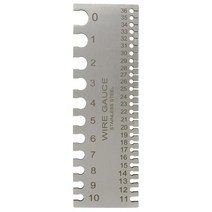 와이어 게이지 측정 도구 스테인레스 철사 용접 재료 두께 드롭쉽, [01] B