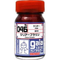 gaianotes 가이아노츠 046 [가이아 컬러 클리어 브라운 15mL 클리어], 단일