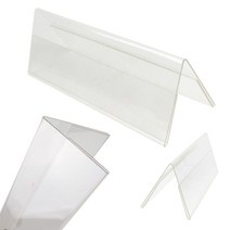 아크릴 쇼케이스 가격표 이름표 안내판 스탠드 네임판 POP카드