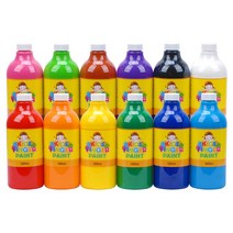 베베팡팡 핑거페인트 1000ml 12색세트