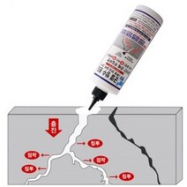 금이 간 모든 곳에 사용이 가능한 투명한 탄탄방수균열방수본드 500ml