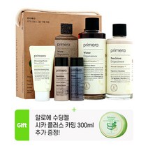 프리메라 오가니언스 2종 기획세트 + 제이엠솔루션 알로에 수딩젤 시카 플러스 300ml, 상세페이지 참조